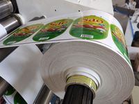 Machine d'impression xo UV, holographique, avec autocollants