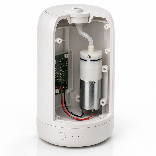 Top Rated DC12V Micro Vacuum Pump Low Pressure Stable Performance Silent Operation Continuous Flow Aromatherapy Diffuser OEM