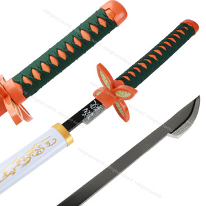 104cm vente en gros Anime <span class=keywords><strong>Kimetsu</strong></span> no Yaiba Cosplay arme accessoires bois jouet en bois épée Tanjirou épées démon tueur Katana - Product Image 6
