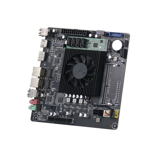 N100 NAS Low-Power Motherboard Dual Network Ports PCIe Slot Dual M.2 Soft Router