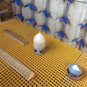 Cetakan Grating Fiberglass Permukaan Cekung 38mm, Grating FRP, Grating <span class=keywords><strong>Fiber</strong></span>, Grating Plastik FRP untuk Sistem Drainase Luar Ruangan - Product Image 3