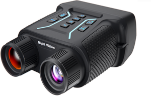 Jumelles de vision nocturne HD à double écran DF NV3280 avec télescope infrarouge, métal, pour l'extérieur, avec écran rabattable de 2,4 pouces - Product Image 3