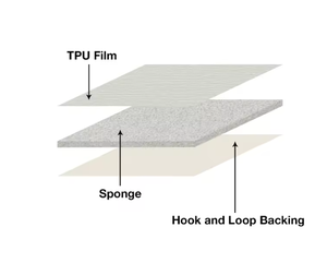 กระดาษทรายฟองน้ำแบบยืดหยุ่นชนิดอลูมิเนียมออกไซด์ พร้อมแถบตีนตุ๊กแก - Product Image 6