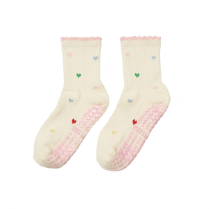 Wholesale Women Custom Logo Breathable Cotton Grip Yoga <b>Socks</b> Bulk Non Slip Fitness Personalized Pilates <b>Socks</b> Manufacturer - Product Image 1