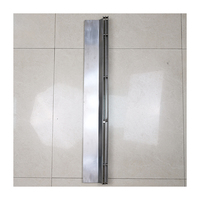 Système de canaux de drainage de sol extérieur urbain durable moderne gestion efficace des eaux pluviales contrôle de l'eau de surface en acier inoxydable