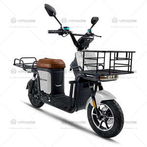 VIMODE 2026 Motocicleta Eléctrica de Reparto al Por Mayor a Bajo Precio, E-Moped Potente de 1500W para Transporte de Carga y Entrega de Alimentos - Product Image 1