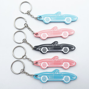 漫画ミニクールカーキーホルダーペンダントクリエイティブモデルオーナメントカーキーホルダースモールギフト - Product Image 1