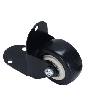 Roulettes en L Xing Wancheng avec roues en PVC de 1,5 et 2 pouces, fixation sur plaque, pour meubles, bureaux et équipements industriels - Product Image 2