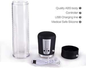 Elektrikli Penis Pompası Erkek Seks Oyuncakları, 5 Emiş Modlu ve Mini Cep Vajinası ile Erkekler için Seks Oyuncakları, Penis Büyütücü Ereksiyon Cihazı - Product Image 5