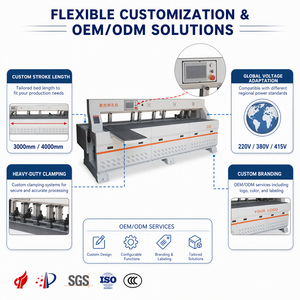 เครื่องเจาะรูข้างตู้ CNC ยี่ห้อ JUNDE ความแม่นยำสูง สำหรับงานไม้และอลูมิเนียม ความเร็วในการเคลื่อนที่ 50 ม./นาที - Product Image 2