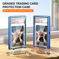 Étui de protection magnétique en aluminium résistant aux UV pour cartes gradées PSA 35PT