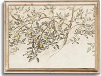 Yukmin mur Art ferme peinture impressions sur toile pays botanique peinture à l'huile Vintage Art pour chambre salle de bain cuisine décor