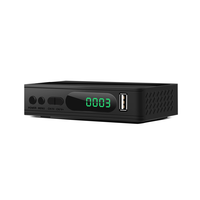 Décodeur DVB-T2 Récepteur Mini TV Box Full-HD 1080P Numérique Analogique TV Tuner Wifi H.264 Décodeur MPEG Décodeur Décodeur