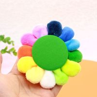 Caliente nuevo Takashi Murakami 12cm flor llavero personalizado suave Mini Animal de peluche de juguete al por mayor OPP embalaje para uso doméstico
