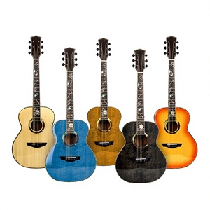 Acoustic Guitar 6 <b>Strings</b> Fretboard Mahogany Neck Polished Beginner Friendly Wood Body - Product Image 2