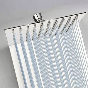 Cabezal de Ducha Cuadrado Ultrafino de Acero Inoxidable, Alta Presión Ajustable para Baño Moderno o Apartamento al Aire Libre -12 PULGADAS 30CM - Product Image 6