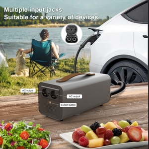 Adaptateur de décharge V2L pour voiture électrique haute puissance 5KW, nouvelle station de charge portable pour <span class=keywords><strong>Tesla</strong></span> <span class=keywords><strong>Model</strong></span> <span class=keywords><strong>3</strong></span>/Y/X/S, <span class=keywords><strong>prise</strong></span> européenne - Product Image 5