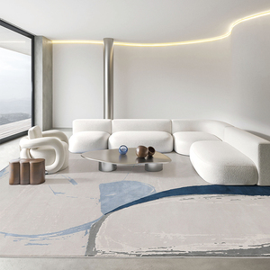 Alfombra Moderna de 12 mm para Sala de Estar, Sofá, Mesa de Centro, Dormitorio, Alfombra Moderna para el Hogar - Product Image 1