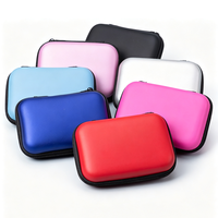 Étui de rangement rigide en EVA personnalisé, antichoc, pour disque dur externe SSD, sac de transport, organisateur de câbles numériques, étui de protection de voyage