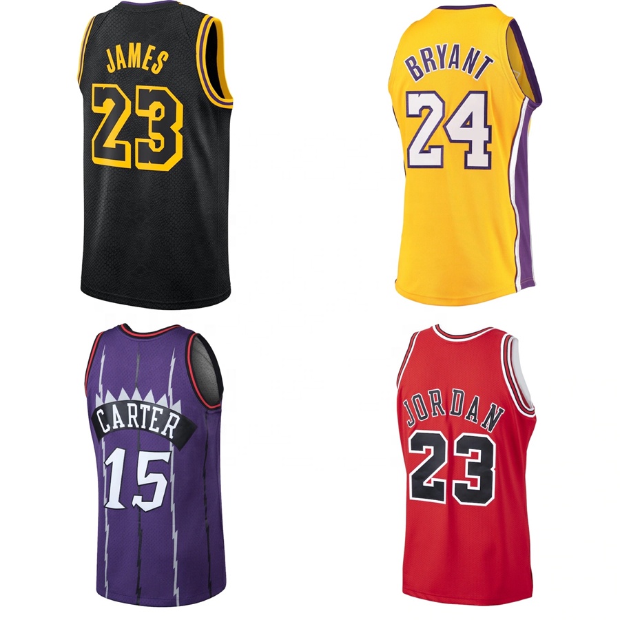 Высокое качество пользовательских Н. Б. Для игры в баскетбол Джерси для 30 команд сублимации Н. Б. Рубашки с коротким рукавом