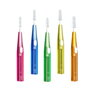 Cerdas dupont en forma de I, alambre de acero para el cuidado de las encías, cepillo dental ortodontico - Product Image 4