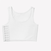 OEM service femmes respirant poitrine poitrine liant boucle latérale court gilet hauts poitrine liant sous-vêtements débardeurs sans fil poitrine