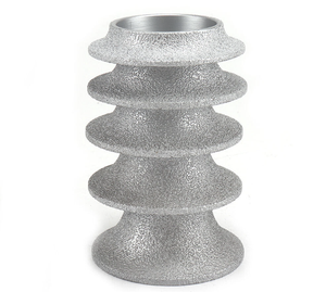 Muela <span class=keywords><strong>de</strong></span> pulido <span class=keywords><strong>de</strong></span> bordes <span class=keywords><strong>de</strong></span> piedra, rueda <span class=keywords><strong>de</strong></span> copa <span class=keywords><strong>de</strong></span> diamante soldada al vacío, broca <span class=keywords><strong>de</strong></span> enrutador CNC para mármol, granito, cerámica, cuarzo - Product Image 5