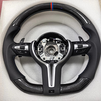 Volante de Carbono Personalizado para BMW M3 X4 F01 M8 F22 F11 M4 F82 E90 E91 540i 335i