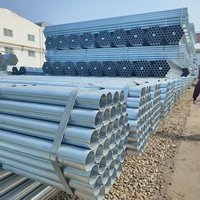 Tuyau en acier soudé galvanisé à chaud à double zinc, 80 microns C5-M, résistant à la pulvérisation de sel 1000h, pour structure en acier de plateforme marine offshore