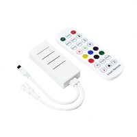 Contrôleur de bande LED autonome Tuya Mini Smart Life APP 24 touches RF DC12V/24V Anode Commune CE ROHS FCC