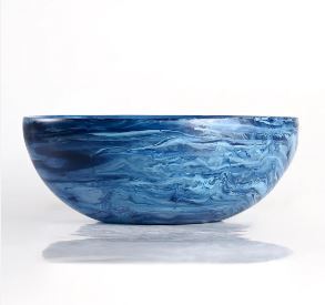 ชามข้าวทำจากเรซินอีพ็อกซี่โลหะแบบใช้แล้วทิ้งเป็นมิตรกับสิ่งแวดล้อมมีสไตล์ - Product Image 2