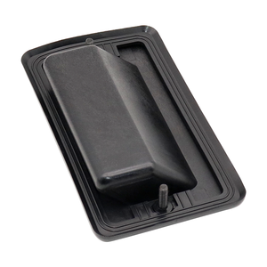 Hengsheng PL025 Poignées de tiroir noires Poignée de porte encastrée Poignées de tirage affleurantes en plastique - Product Image 2