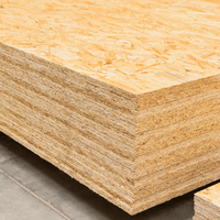 Panneaux OSB résistants à l'eau, panneau en bois d'ingénierie durable et polyvalent pour la construction, l'intérieur et l'extérieur par Jiamujia