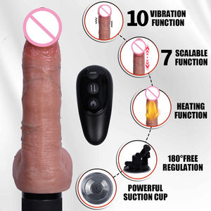 Produsen Dildo Silikon Cair Ukuran Besar <span class=keywords><strong>Penis</strong></span> Artifisial Realistis Alat Bantu Seks untuk Wanita Masturbator Grosir - Product Image 3