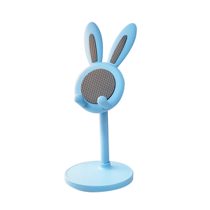 Organiseurs de bureau à thème lapin mignon, très vendus en 2024 : supports de téléphone/tablette télescopiques, réglables et portables - Product Image 1
