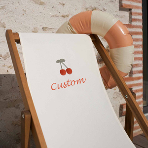 Chaise longue de plage personnalisée pour enfants, chaises de plage pour enfants avec logo, chaise longue de plage pliable réglable en bois pour enfants - Product Image 5