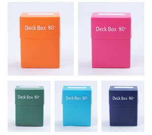 Caja de Almacenamiento con Tapa Abatible para Tarjetas Coleccionables de MTG, Pokémon y Deportes, Caja para Mazos de Tarjetas de Juego - Product Image 6
