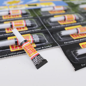 Vendita calda 1.5g carta Blister Blister nera Super colla adesivo colla istantanea - Product Image 3