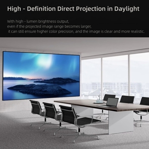 <span class=keywords><strong>Projecteur</strong></span> intelligent <span class=keywords><strong>Acer</strong></span> DF608A 1080P pour le bureau 4200  Mise en miroir d'écran sans fil Lecture directe USB, Vidéoconférence prise en charge - Product Image 2