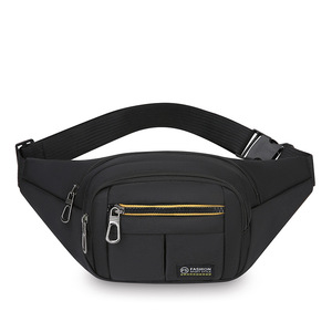 Men's Multifunctional Waist Bag Oxford Cloth Large Capacity Outdoor Casual Chest Bag Dark Blue Gray Black Military Green - Product Image 4