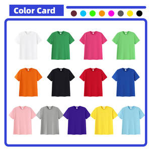 Camiseta Personalizada con Logotipo Bordado, Camiseta de Algodón para Niños Pequeños, Camisetas Extra Grandes Lisas al por Mayor, Camiseta Gruesa para Niños y Niñas - Product Image 2