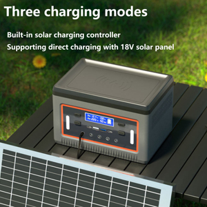 แบตเตอรี่สำรองพกพาสำหรับใช้งานกลางแจ้ง 400W 800Wh ของผู้ผลิต สำหรับการตั้งแคมป์ ใช้ในรถยนต์ ขายของริมทาง ใช้ในกรณีฉุกเฉิน พลังงานสูง - Product Image 3
