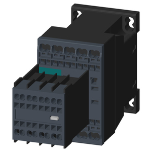 Contactor 3RT2015-2FB44-3MA0, 3 Polos AC-3 9A 1NO+1NC Contacto Auxiliar, Bobina de 24V DC Interruptor de Automatización Industrial - Product Image 1