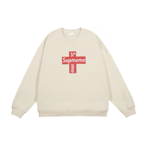 Sudadera con Capucha de Felpa Francesa de Alta Calidad, Estilo Urbano, Informal, de Poliéster/Algodón, con Logotipo SUP Box REME, Estilo Hip-Hop, Original de EE. UU. - Product Image 4