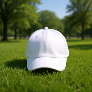 Gorra de Béisbol Angelina Blanca, 6 Paneles, Ajustable, Unisex, de Algodón, para Deportes al Aire Libre - Product Image 2