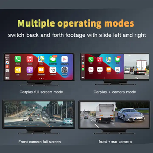 Display Universale Wireless CarPlay da 10.26 Pollici, Schermo Android Auto, DVR <span class=keywords><strong>4K</strong></span>, Dash Cam, Telecamera Posteriore, Navigazione GPS, Registratore Video - Product Image 6