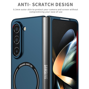 Tendance magnétique pliant anti-rayures pour Samsung Z <span class=keywords><strong>Flip</strong></span>/<span class=keywords><strong>Fold</strong></span> 7 housse de téléphone antichoc - Product Image 4