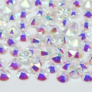 Fábrica 16 corte 2088 diamantes de imitación Crystal <span class=keywords><strong>AB</strong></span> <span class=keywords><strong>8</strong></span> + <span class=keywords><strong>8</strong></span> Glass Rhinestone Non Hot Fix Flat Back para Nail Art - Product Image 2