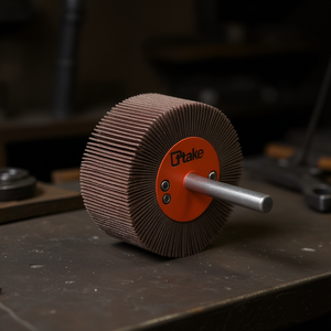 Ttake Abrasive Cloth Flap <b>Wheel</b> 30x10 Mm 6 Mm Shank 120 Grit <b>Grinding</b> <b>Wheel</b> - Product Image 3