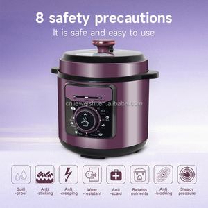 Autocuiseur Électrique Multifonctionnel OEM 5L Violet de Haute Qualité, Antiadhésif, pour Usage Domestique - Product Image 4
